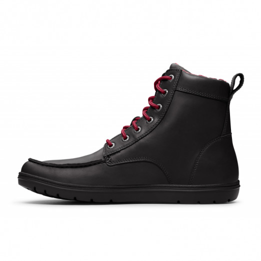 BOULDER BOOT Leather Raven