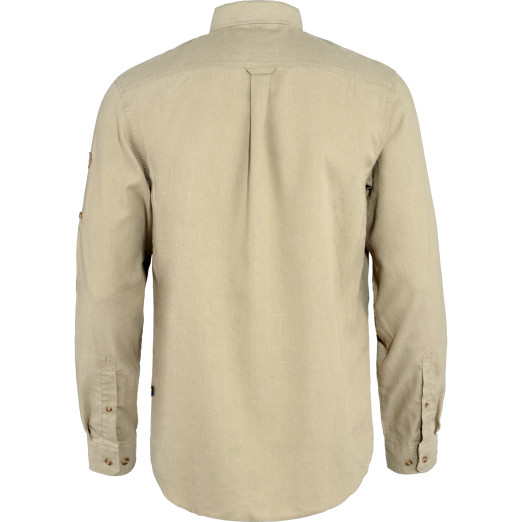 Övik Travel Shirt LS M - Sand Stone