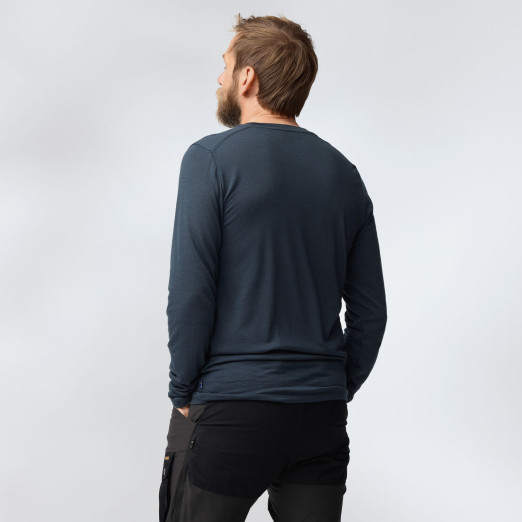 Abisko Wool LS M - Black