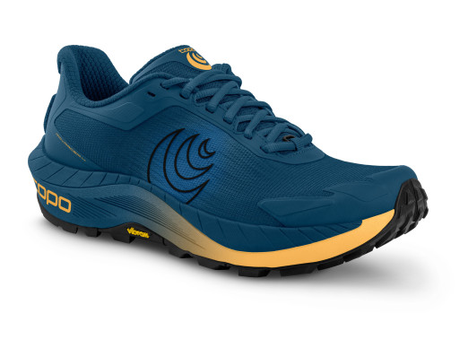 Topo Athletic MTN Racer 4 - Navy / Orange (M)