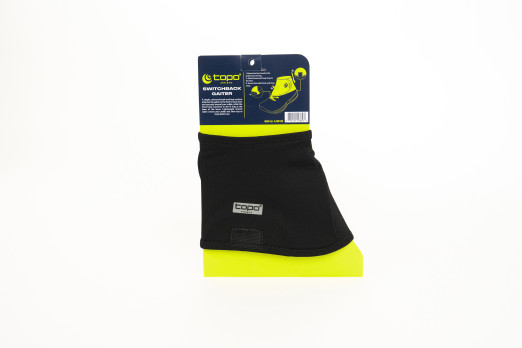 Topo Athletic Switchback Gaiter Black / Black