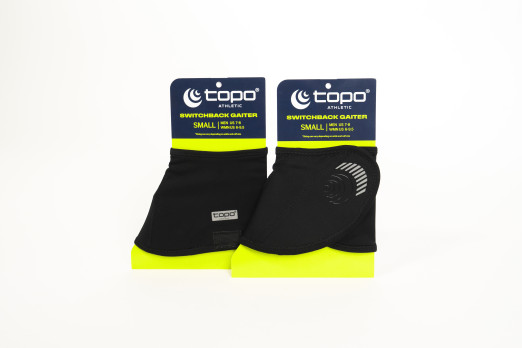Topo Athletic Switchback Gaiter Black / Black