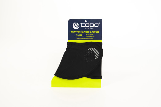 Topo Athletic Switchback Gaiter Black / Black
