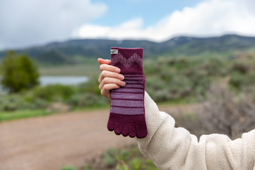 Injinji OUTDOOR Midweight / Wool/ Mini / Garnet