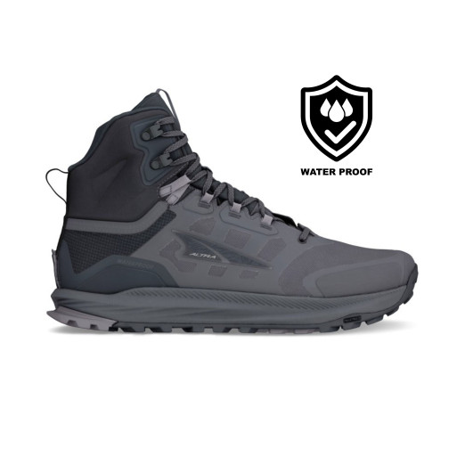 Altra Lone Peak 9 WP Mid - Black Gray (M)