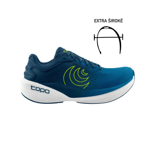 Topo Athletic Phantom 4 WIDE - Blue Lime (M)