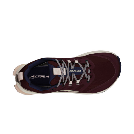 Altra Lone Peak 9 WP Low - Maroon (W)