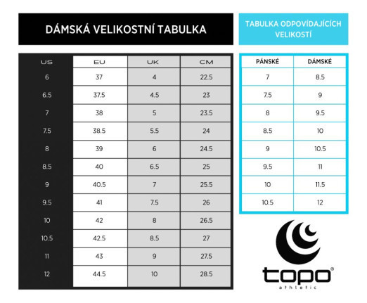 Topo Athletic Vista WIDE Black / Mint  (W)