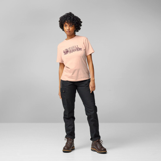 Lush Logo T-shirt W - Chalk Rose