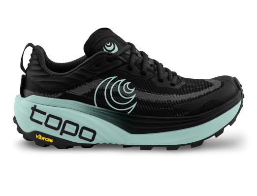 Topo Athletic Vista Black / Mint  (W)