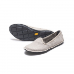 Slipon Hemp Light Grey/Black